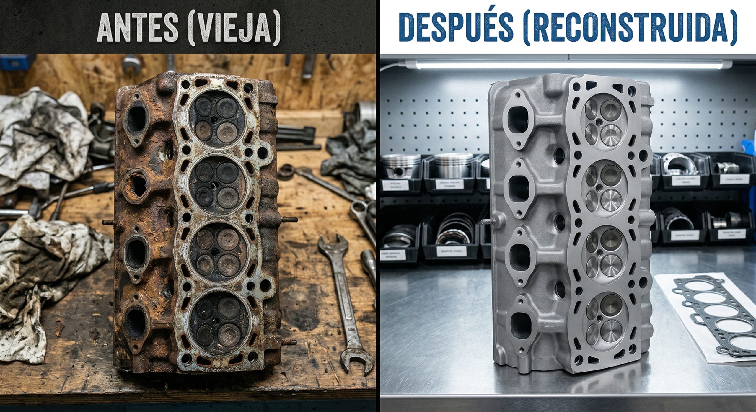 culata reconstruida
