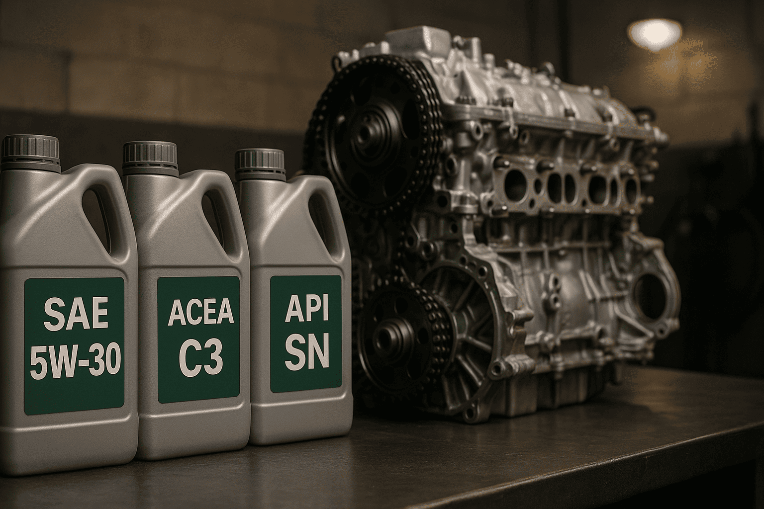 aceite motor reconstruido