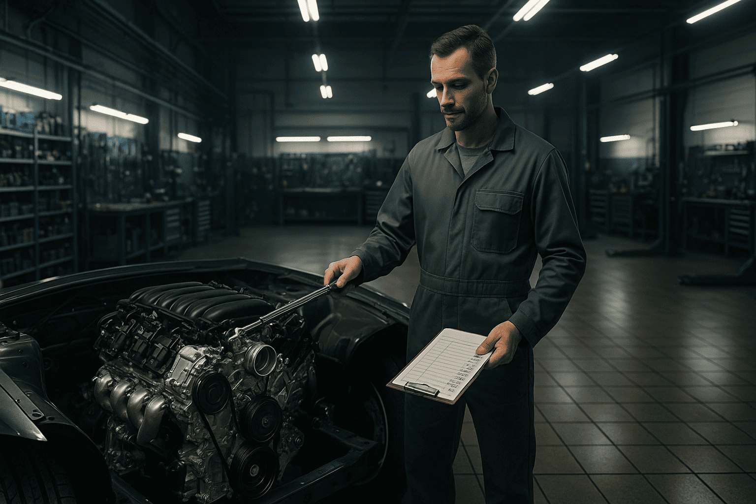 El arte oculto de montar un motor de intercambio (y no perder la cabeza en el intento) checklist montaje motor intercambio